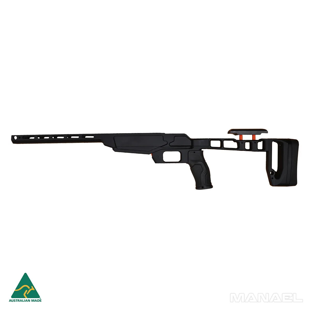 Upgrade Tikka Rifle with affordable hunting accessories like the MANAEL Hunter Chassis made in Australia