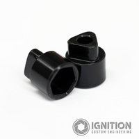Triangle Quiver Mount to Matthew Hex Mount Adaptor Nut